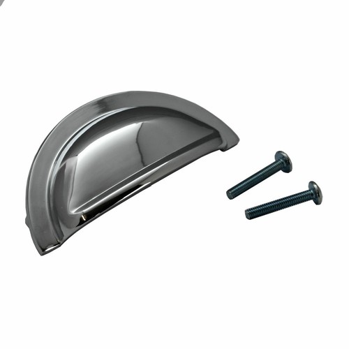 Modern Chrome Kitchen Door and Cupboard Knobs and Handles - Picture 6 of 11