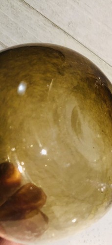 Mid Century Italian Art Glass - Empoli - Smoke Glass Bottle Vase - 1950-60's - Picture 11 of 12