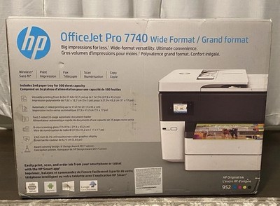 HP OfficeJet Pro 7740 Wide Format All-in-One Printer (Brand New Sealed)