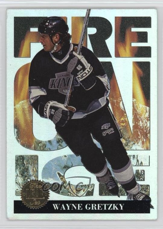 1994-95 Leaf Fire on Ice Wayne Gretzky #4 HOF 1ru7