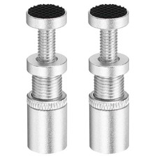 2Pack Graphics Card GPU Support,27-50mm Adjustable Height, Aluminum Alloy Silver