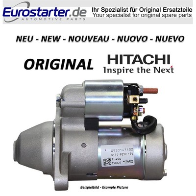 Anlasser Hitachi Neu Original S114-221J für Yamaha Marine