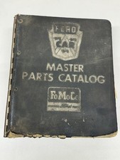 Vintage 1965-1968 Ford Car Master Parts Catalog Fomoco Body Shop Manual Binder