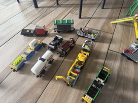 Massive Lego train lot, some complete and incomplete sets tracks and parts 