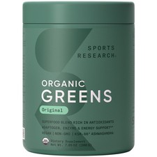 Organic Greens Original 20 Servings - Superfood Powder for Energy  Detox