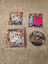 JUST DANCE 2015 PS3 SONY PLAYSTATION 3 GAME CASE MANUAL