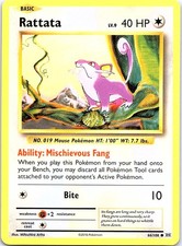 Rattata 66/108 Common Evolutions Pokemon Near Mint