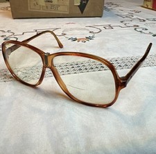 Vintage Guy Laroche Eyeglass GL-Stan 58-20 Orange/Brown Frames Only 