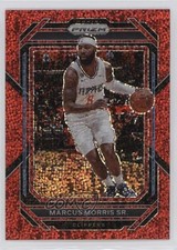 2022-23 Panini Prizm Red Sparkle Prizm Marcus Morris Sr #130 0us8