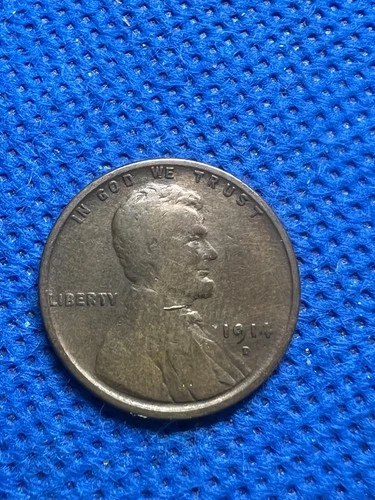 1914-D Lincoln Wheat Cent VG Key Date #656