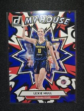 2025 Donruss WNBA Lexie Hull My House Blue Press Proof #10 Fever