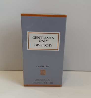 Givenchy Gentlemen Only Casual Chic 100ml / 3.3 oz EDT Spray Men Sealed Rare