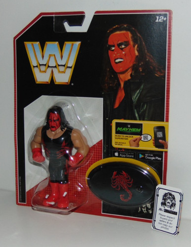 WWE Retro Wolfpack Sting WCW Figure WWF HASBRO wre...