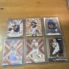 Panini Topps Andrew Luck Indianapolis Colts Stanford Card Lot (6) NFL