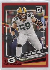 2023 Panini Donruss Press Proof Red David Bakhtiari #108 15j1