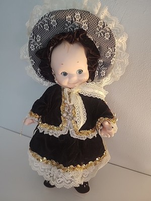 Vtg Authentic Porcelain KEWPIE DOLL Cameo Jesco 1992 Ltd Edition 14  (READ) 