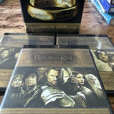 The Lord of The Rings: Motion Picture Trilogy Extended Edition Blu-ray, 2011 