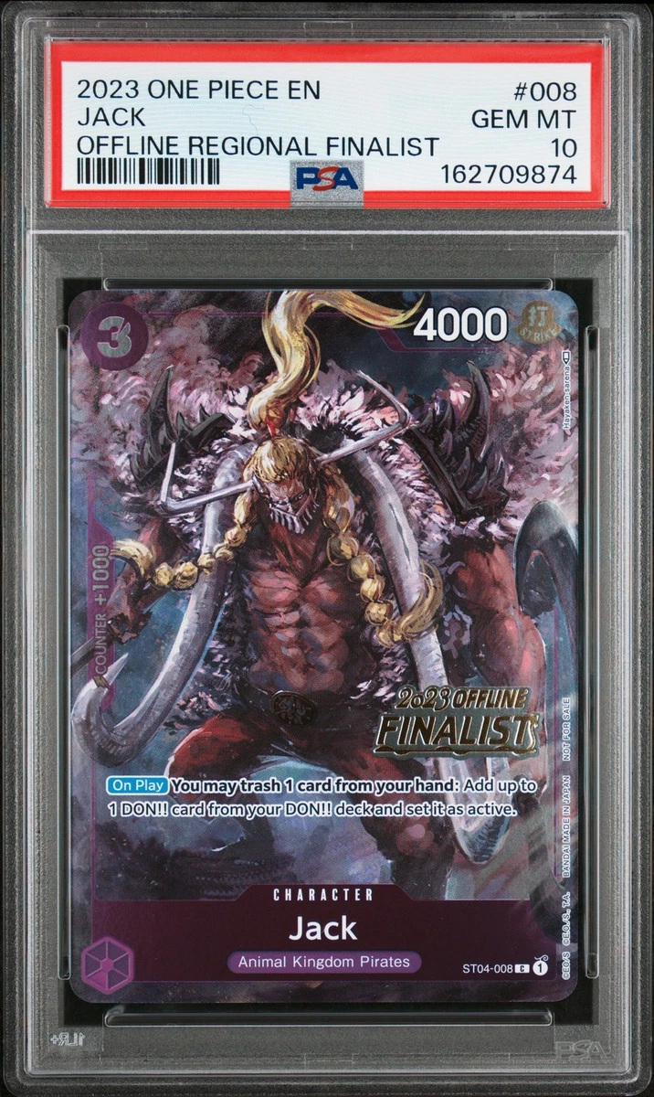 【英語版】ジャック　2023OFFLINE finalist Jack [Finalist] ST04-008 One Piece Promotion Cards for sale | eBay