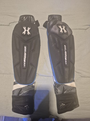 Protège-Coudes HK Army Crash - Noir/Rouge, Taille S/M - Pour Paintball, Airsoft Et Sports De Protection