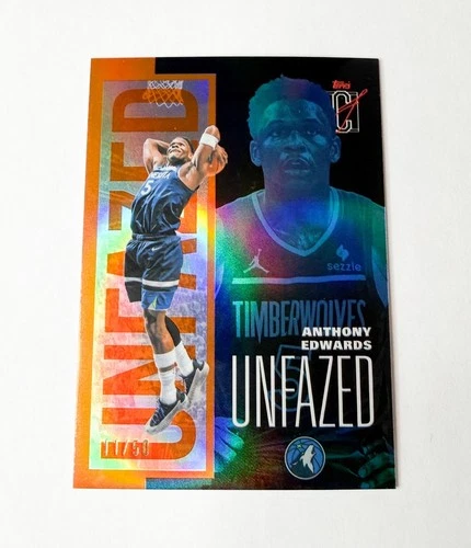 2025 Topps Signature Anthony Edwards Base (RAW)