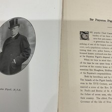 NORFOLK Leaders - c1907 Antique Print - Sir PAYNTON PIGOTT - Bracondale Norwich