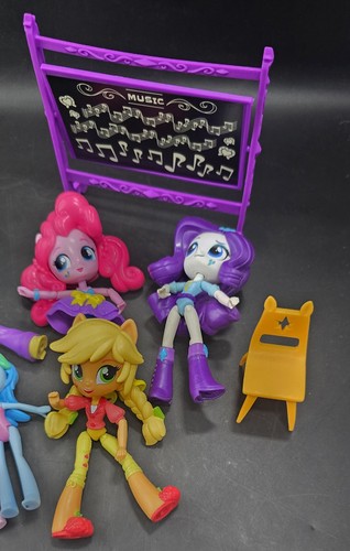 My Little Pony Equestria Niñas Minis Lecciones Risas Clase Set 6 Figuras - Imagen 6 de 6
