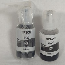 Epson 502 EcoTank Ink Black Ultra High Capacity Bottle 127 ml 9/26 Expiration