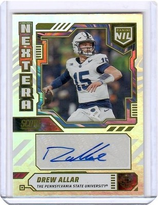 2025 Score Drew Allar Next Era NIL Auto #NEN-DAL Penn State Autograph