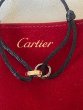 Bracciale Cartier Love, oro rosa 750, ceramica, diamanti. SOLD OUT!