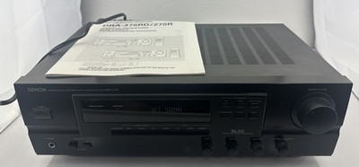 Denon DRA-275R Precision Audio Component AM-FM Stereo A/V Receiver