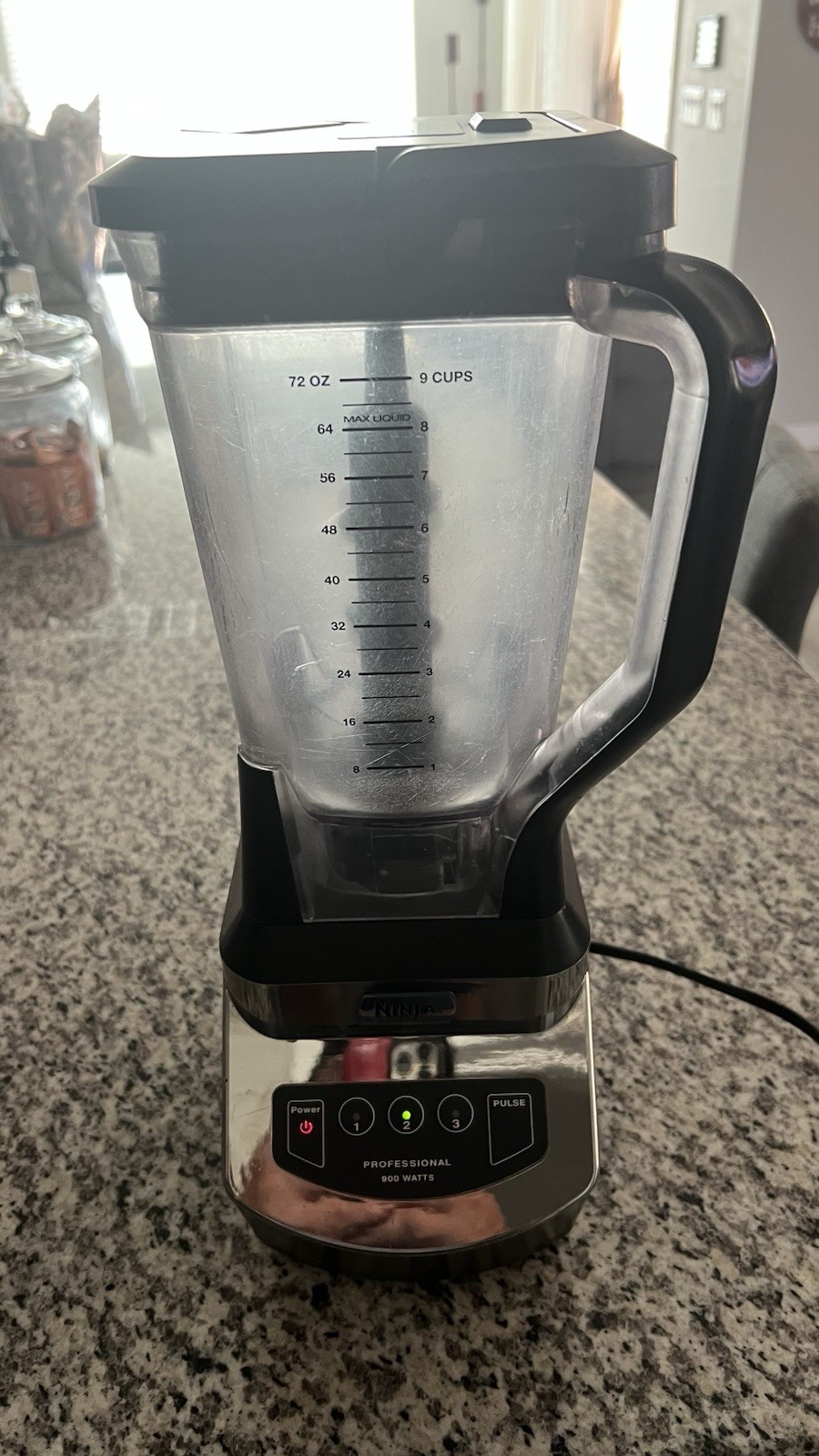 Ninja Blender 3 Speed Professional 900 Watts NJ600 Pitcher and Base WORKS GREAT