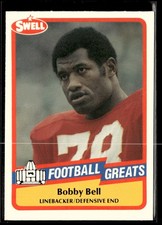 1989 Swell Greats Bobby Bell #115 Kansas City Chiefs