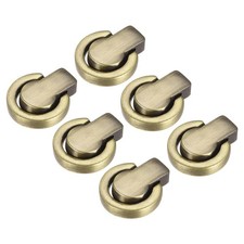 6Pcs Ball Stud Rivet Screw Ball Post Head Buttons for DIY Leather Craft, Bronze