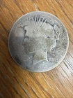 1924 Peace Silver Dollar Pocket Piece Lowball Grade