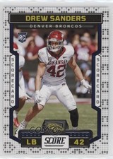 2023 Score Rookies Scorecard Drew Sanders #377 fm0