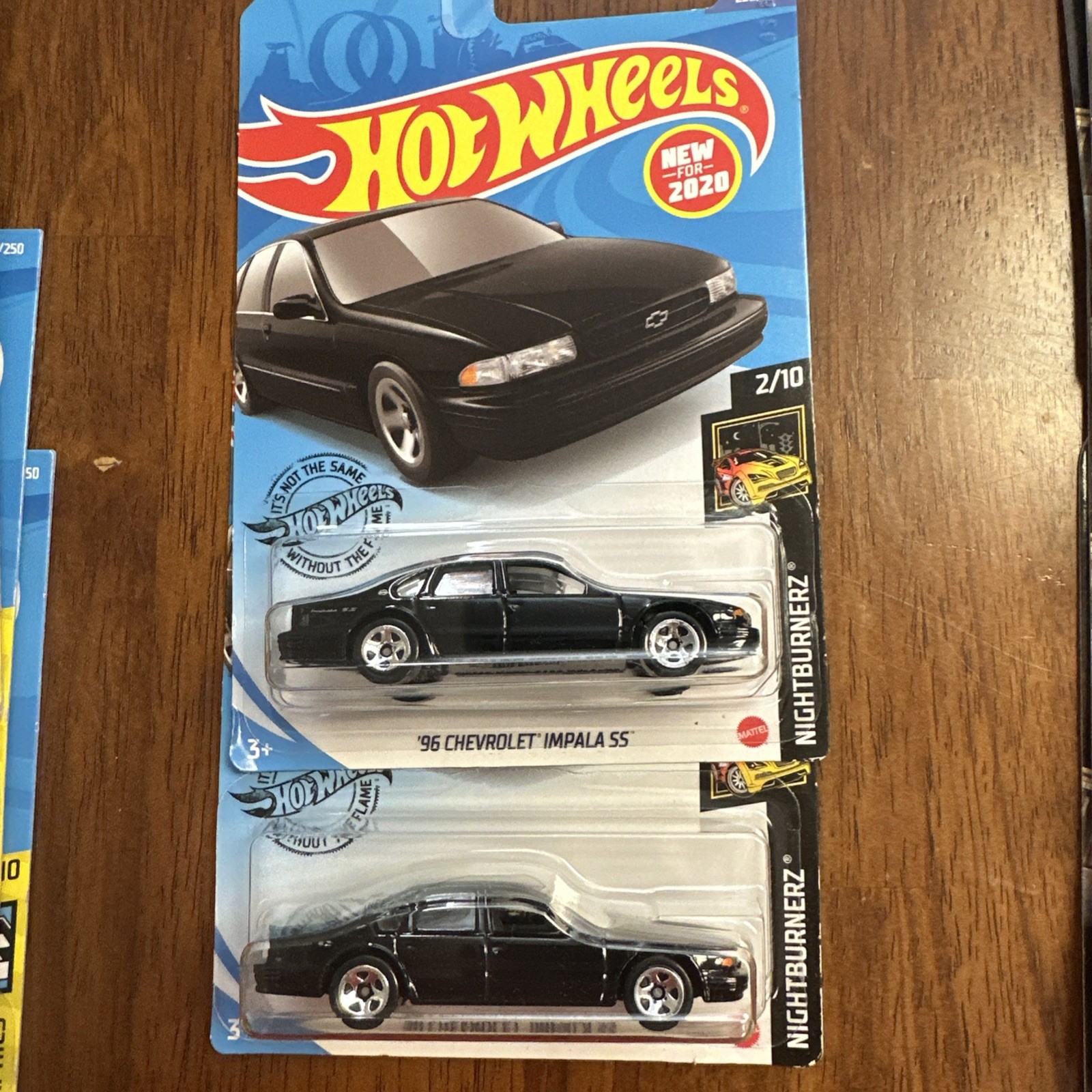 Hot Wheels 96 Chevy Impala SS 2020 Nightburnerz Series Lot Of 2