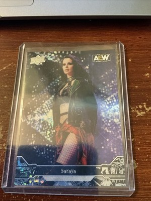 Saraya / Paige 2023 Upper Deck AEW All Elite Wrestling Pyro #35