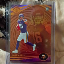 Panini 2023 Illusions Jaren Hall Rookie Minnesota Vikings NFL Football Card #74. rookie card picture