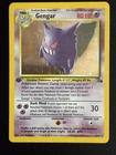 Pokemon TCG 1999 Fossil Gengar Holo Rare Card 5/62 1st Edition