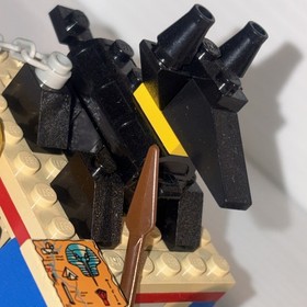 1997 Vintage Lego 5938 Adventurers Desert Oasis Ambush W. Manual Missing Top hat