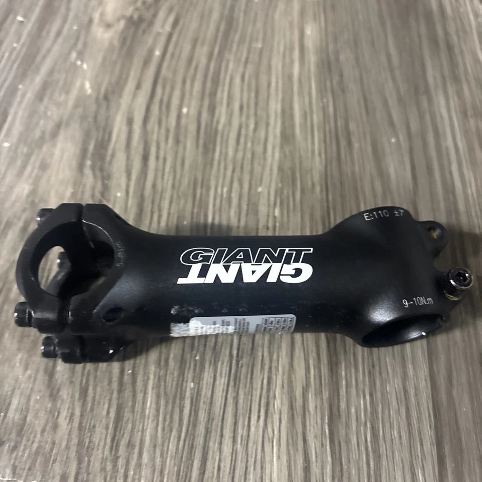 Giant bike stem 110mm +/- 7 degree 1 1/8” 26.0 mm black threadless Road MTB #M3 - Image 2 of 2