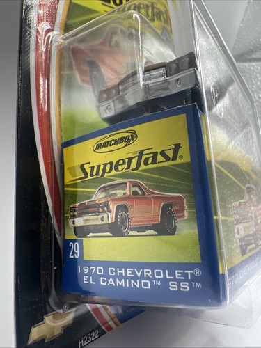 Matchbox Superfast 35 Years 1970 Chevrolet El Camino SS Chevy GM Truck - Picture 5 of 9