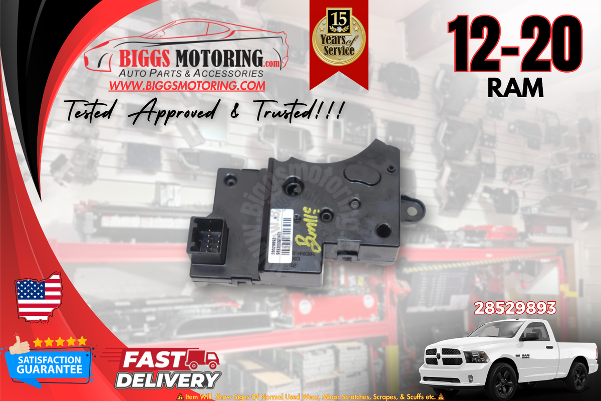 A2Z 2012-2020 Dodge Ram Clock Spring Angle Sensor Module 28529893 | eBay