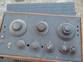 Selbstbau Radio aus den frühen 30er Jahren Batteriegerät