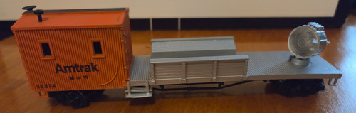 ✅Caboose de trabajo AMTRAK con foco #14374 escala Bachmann HO | Condition: Used