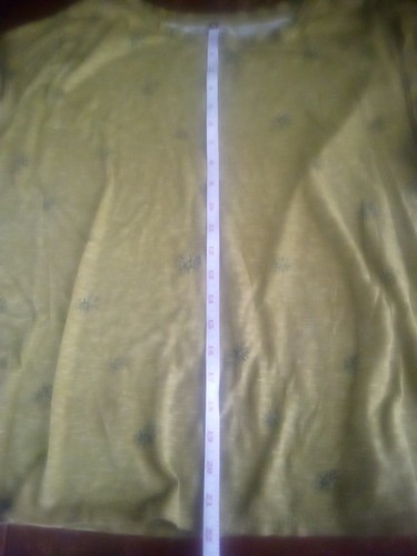 Sonoma Sz.2X Classic Tee Shirt Short Sleeves- Golden Olive Floral - Picture 3 of 8