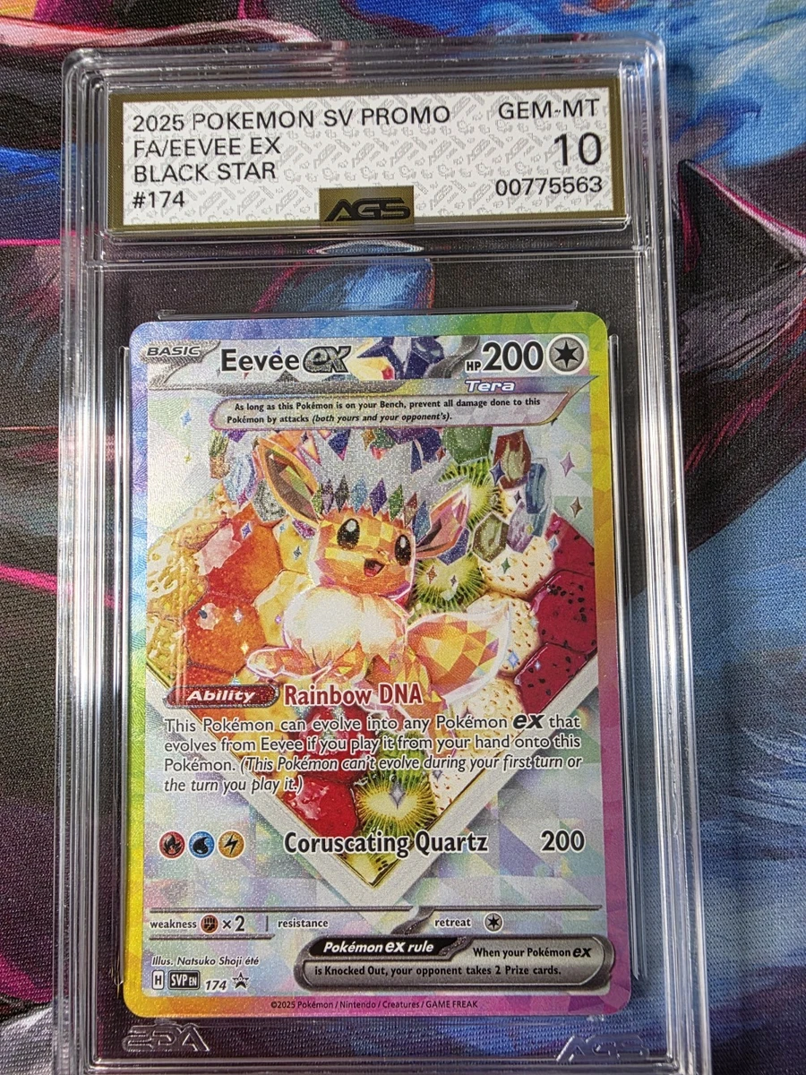 Eevee イーブイ　海外限定　Gem Mint 10 プロモカード Eevee 10 GEM MINT ETB Promo – Qd's cardshop