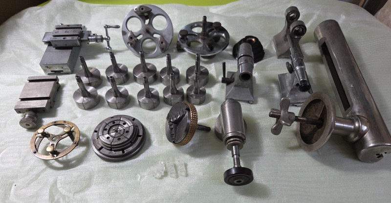 Watchmaker Lathe Tool & Parts Lot – Vintage – Used – For Parts or Repair