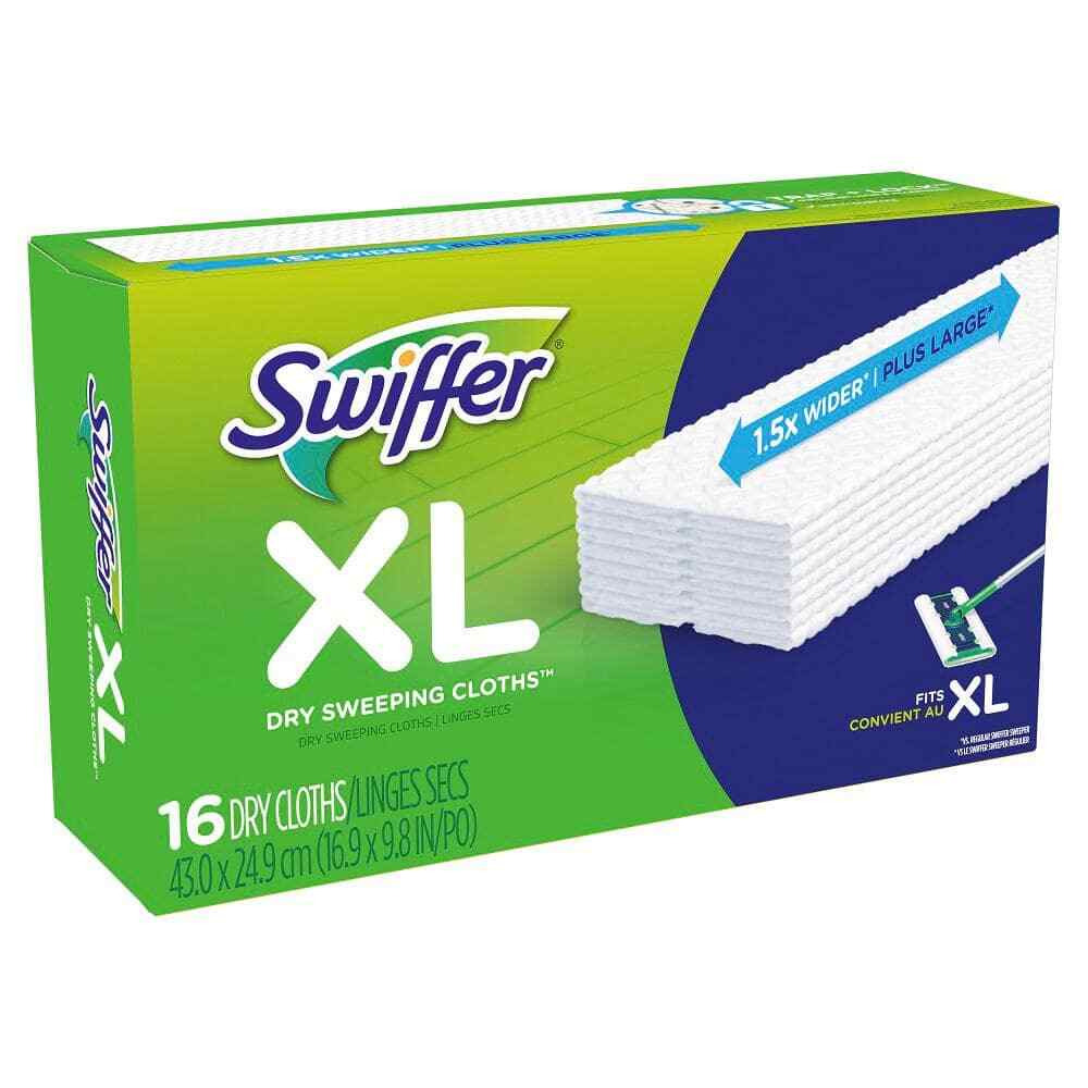 XL Sweeper Refills Unscented Dry Sweeping Cloth Refills (16-Count)