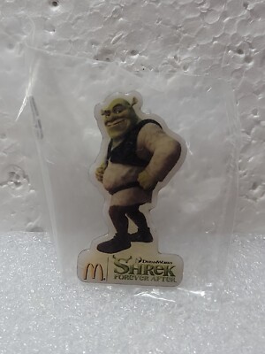 McDonald s 2010 Shrek Forever After Shrek Ogre Man Enamel Lapel Pin NIP